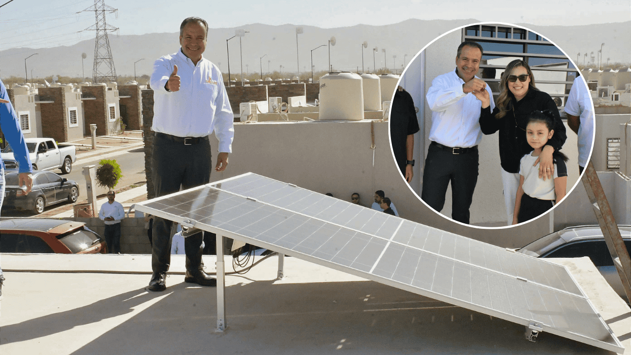Entrega Astiazarán primeras viviendas de Sello H con paneles solares