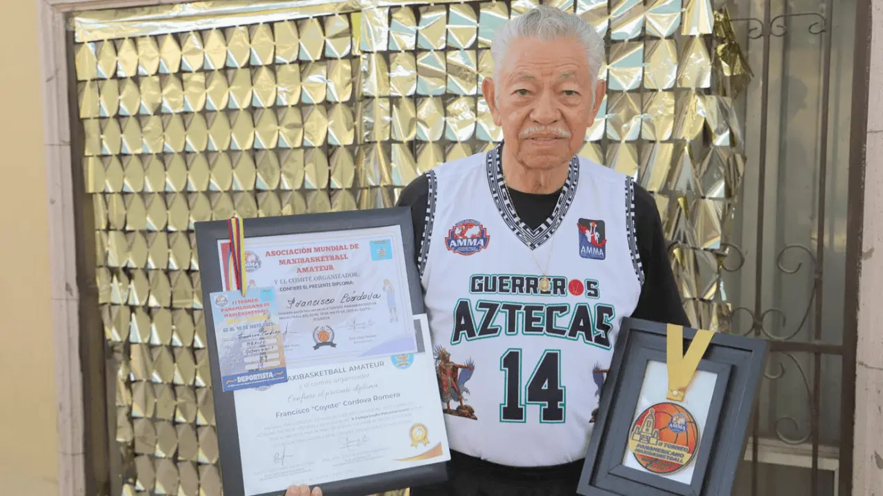 Mexicanos mayores de 80 años ganan Panamericano de basquetbol