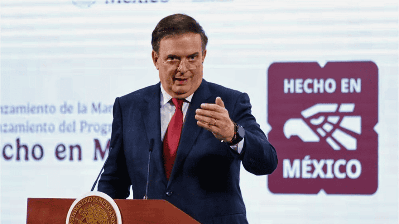 México busca arancel cero al acero y aluminio, afirma Marcelo Ebrard
