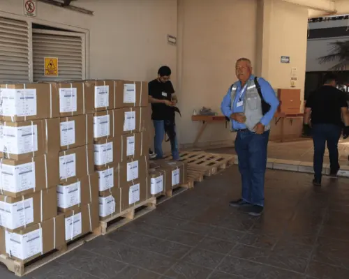 Solicita INE Sonora apoyo de seguridad para entrega de paquetes electorales