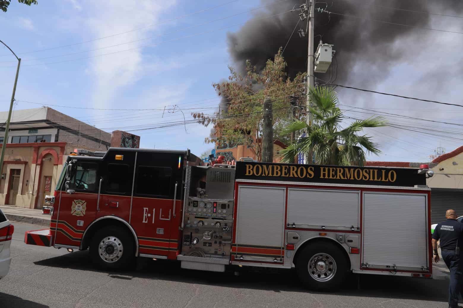 Incendio en casa deshabitada moviliza a bomberos