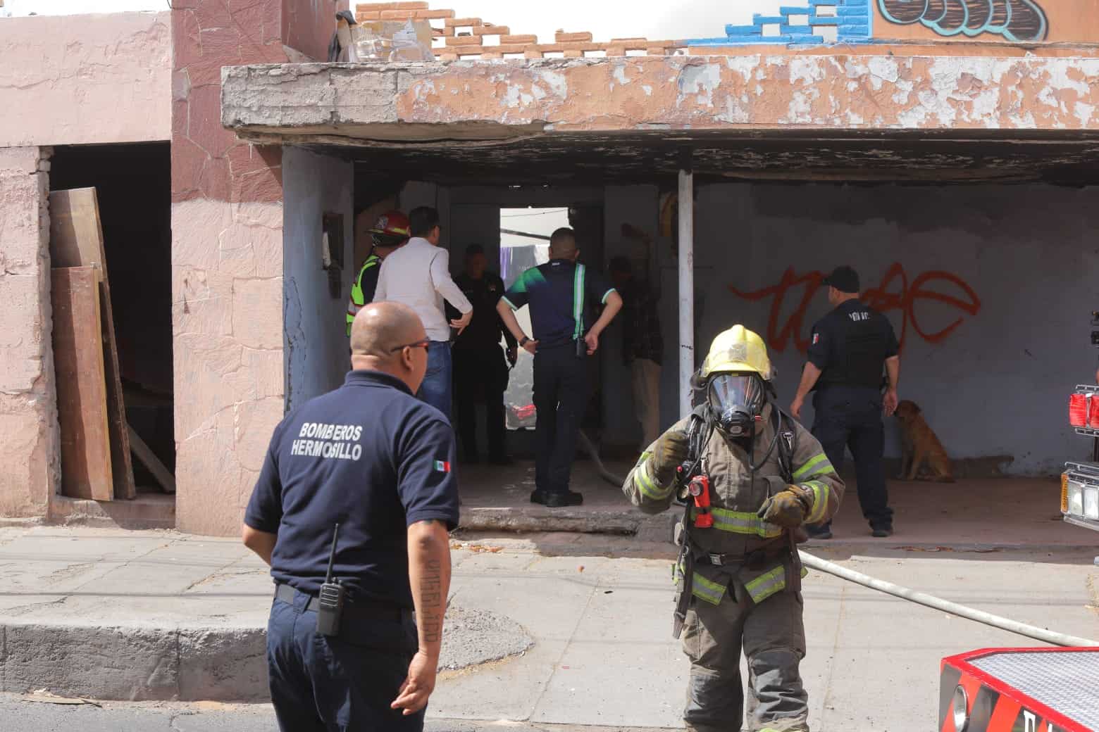Incendio en casa deshabitada moviliza a bomberos