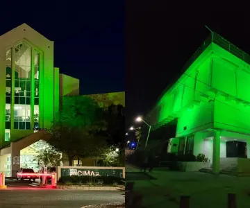 Congreso y Hospital CIMA se iluminan de verde por Enfermedad Celíaca