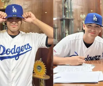Gael Villaflor, joven de Guaymas, firma con Dodgers de Los Ángeles