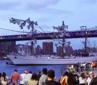 Buque Cuauhtémoc iba en dirección equivocada, declara funcionario de NY