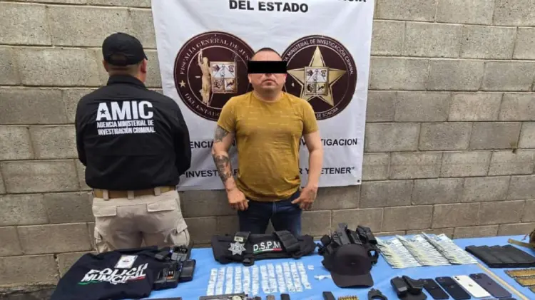 El sujeto fue arrestado en la colonia Magisterial. (Foto: Especial / EXPRESO)