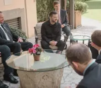 Zelenski se reúne con JD Vance y Marco Rubio en Roma