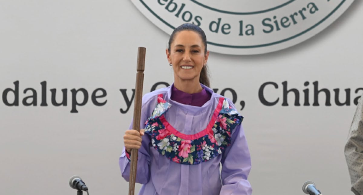 Sheinbaum restituye más de 820 hectáreas a pueblos de la Sierra Tarahumara
