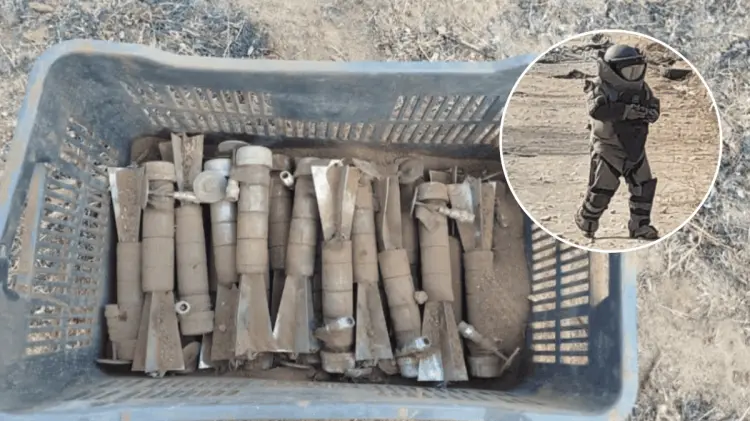 Fueron desactivados por personal especializado después de dar vista al Ministerio Público Federal.