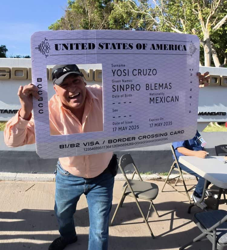 Mexicalenses protestan contra Marina del Pilar con carne asada masiva
