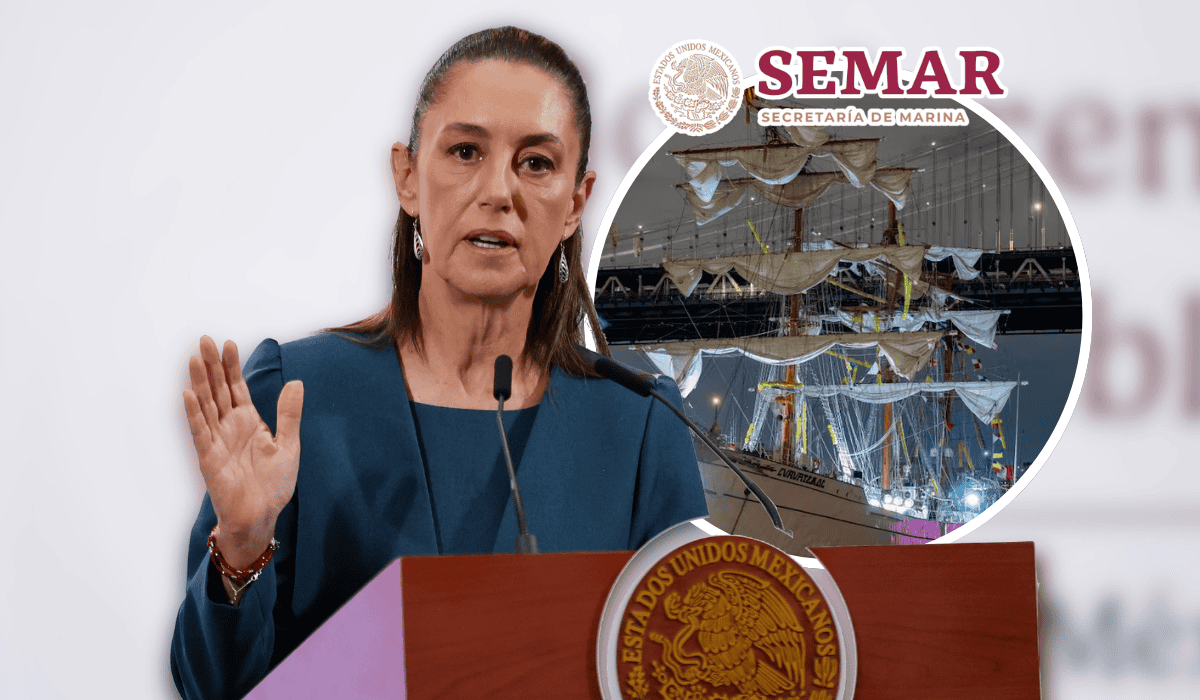 Sheinbaum califica como mezquindad las críticas y señalamientos a la Semar
