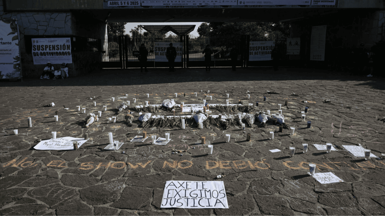 Responsable de Protección Civil no estuvo presente en Axe Ceremonia