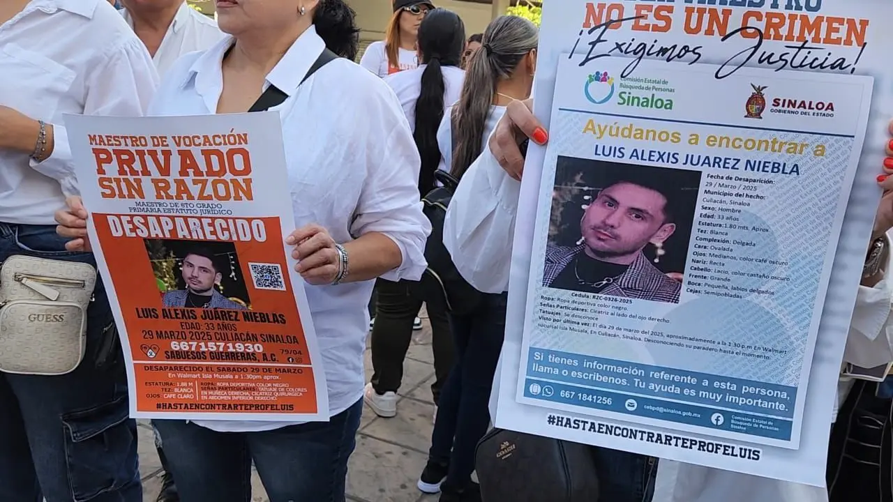 Localizan a maestro que estuvo 51 días privado de su libertad en Sinaloa