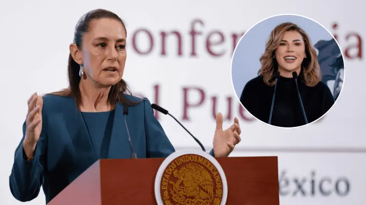 Sheinbaum indicó que la gente aprecia a la gobernadora de Baja California. (Foto: Especial/EXPRESO)