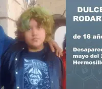 Activan Alerta Amber por desaparición de Dulce Carolina en Hermosillo