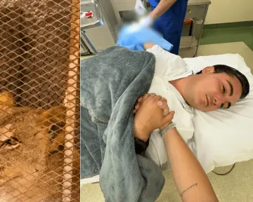 Alcalde de Nuevo León resulta herido por la mordida de un león