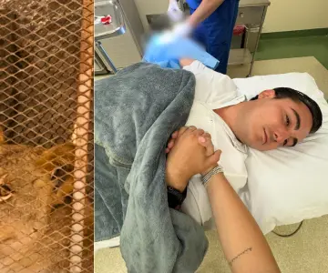 Alcalde de Nuevo León resulta herido por la mordida de un león