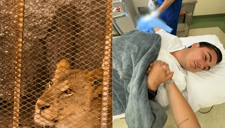 Alcalde de Nuevo León resulta herido por la mordida de un león