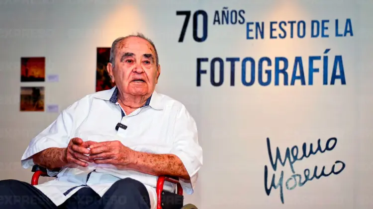 Su obra se centra en la documentación del paisaje sonorense. (Foto: Cristian Ruiz/EXPRESO)