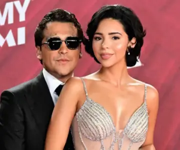Ángela Aguilar y Christian Nodal evitan hablar de Inti
