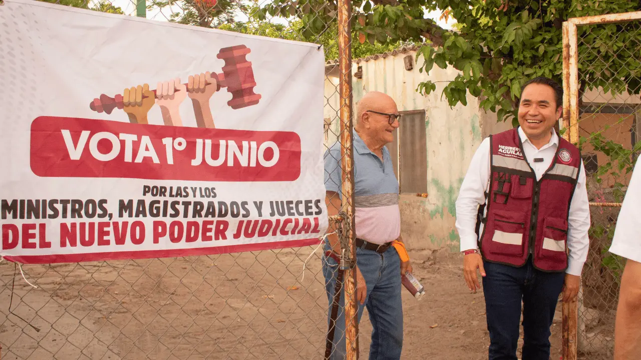 El pueblo está listo para transformar la justicia: Heriberto Aguilar