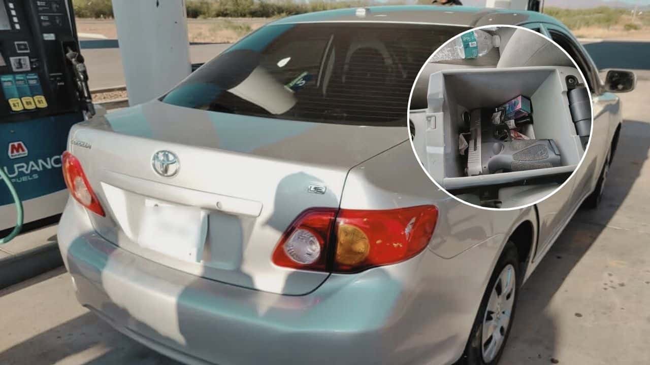 Detienen a dos ilegales armados en Arizona