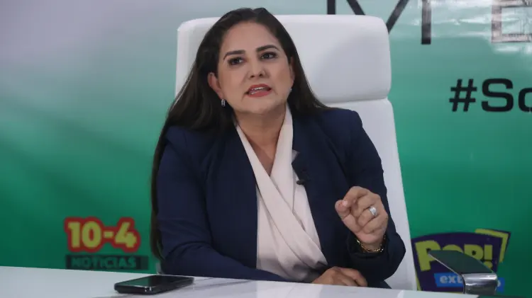 Célida López destacó los estrictos controles sanitarios que se aplican en Sonora. (J. Ballesteros)