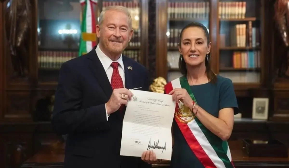 Embajador de EU reconoce apoyo de México en materia de seguridad