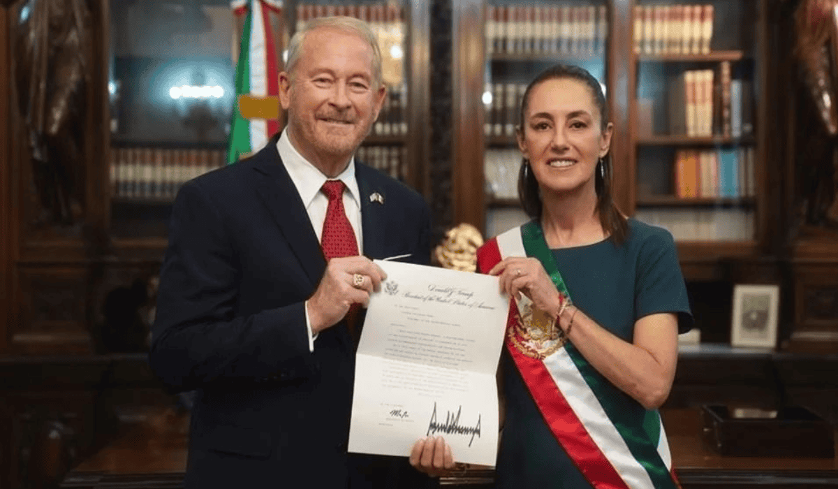Embajador de EU reconoce apoyo de México en materia de seguridad