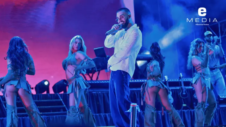 Manuel Turizo llenó de energía el Foro Rosales en su primer día. (Foto: Lidia Fonseca/EXPRESO)