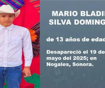 Activan Alerta Amber por desaparición de Mario Bladimir en Nogales
