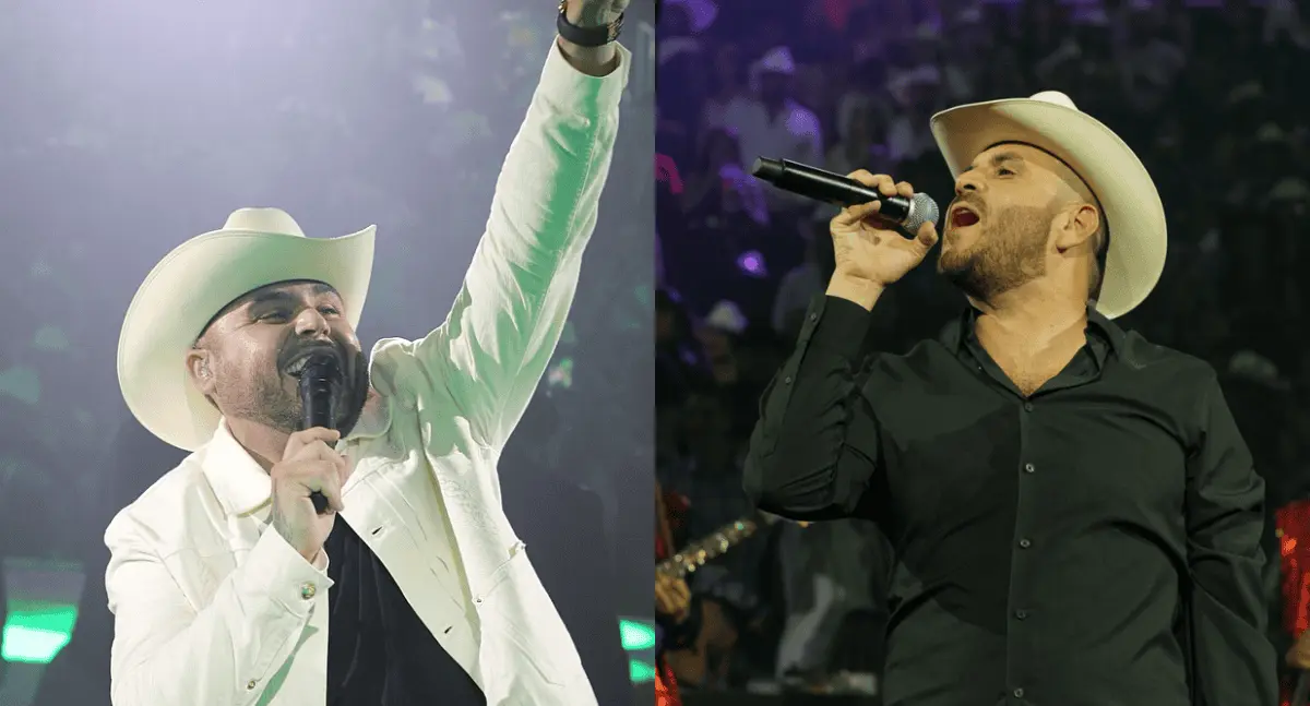 Gerardo Ortiz y El Komander arman noche de regional mexicano en Hermosillo
