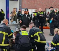 Mujer ataca a pasajeros en estación de trenes en Alemania; hay 18 heridos