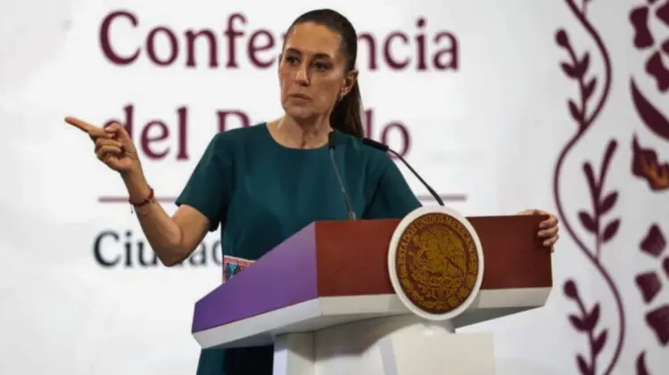 La presidenta Sheinbaum se manifestó en contra del impuesto a las remesas. (Especial/EXPRESO)