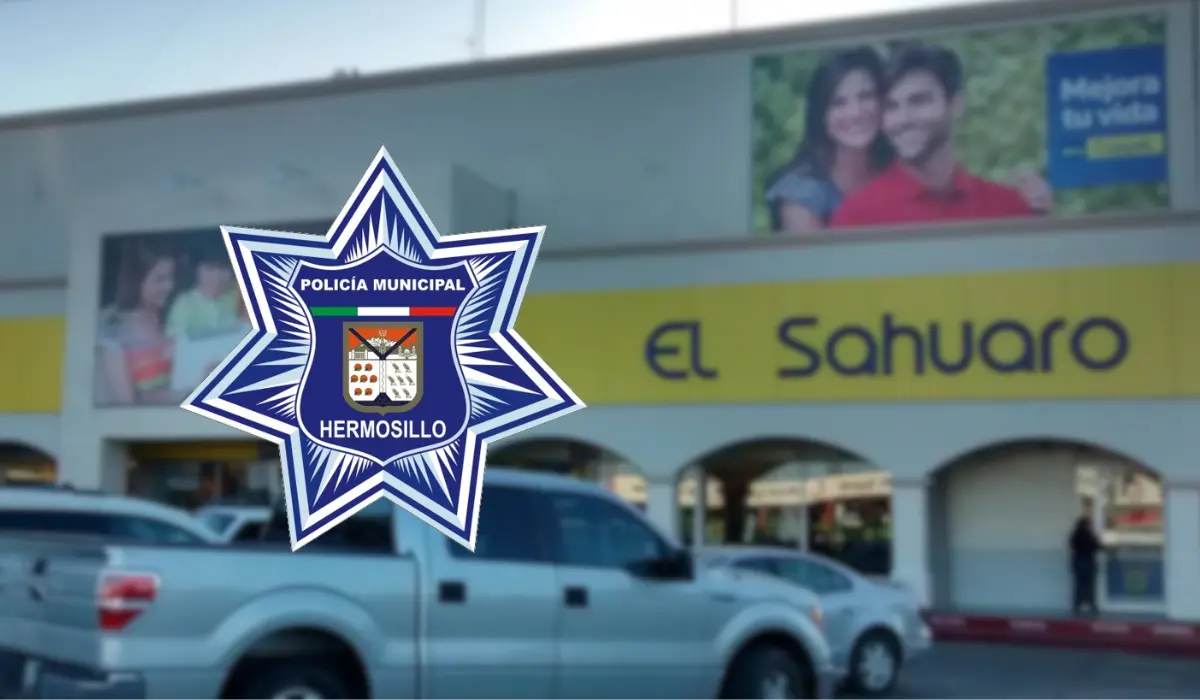 Hombre intenta salir sin pagar en tienda departamental de Hermosillo