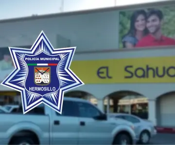 Hombre intenta salir sin pagar en tienda departamental de Hermosillo