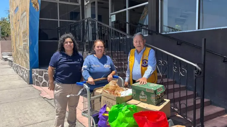 Obtuvieron 550 kilogramos de alimentos. (Foto: Cortesía / EXPRESO)