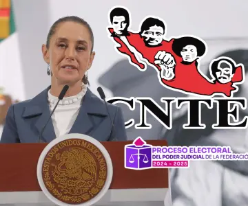 Confía Claudia Sheinbaum en que CNTE no boicoteará elección judicial