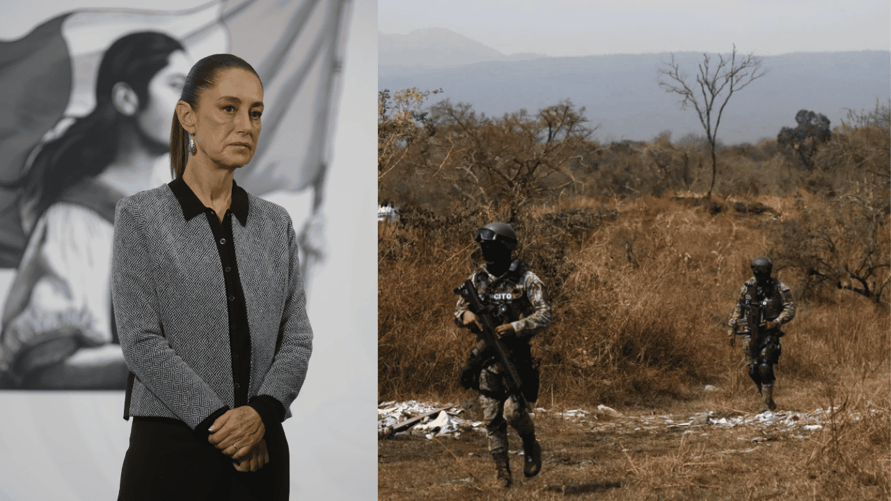 Lamenta Sheinbaum muerte de militares por explosión de mina artesanal
