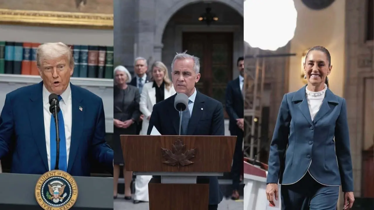 Primer Ministro de Canadá invita a Sheinbaum a G7 para hablar con Trump