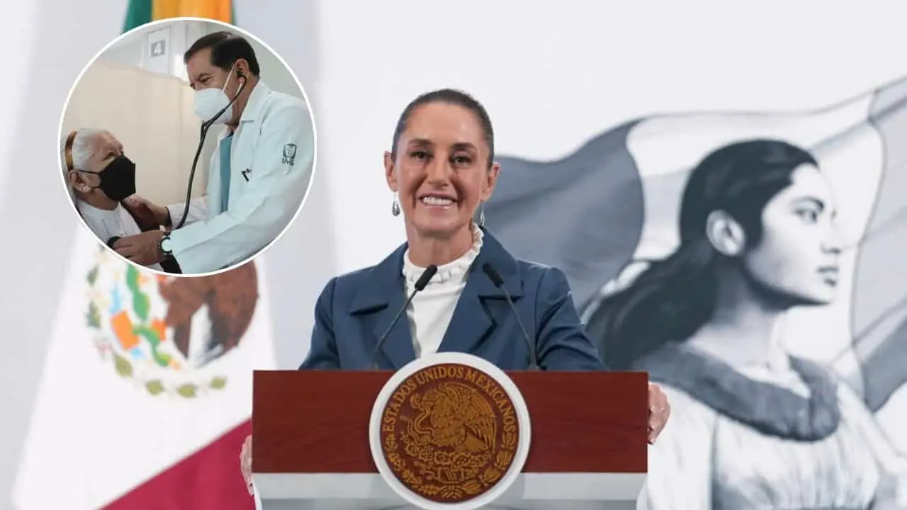Sheinbaum destaca récord de formación y contratación de médicos del IMSS