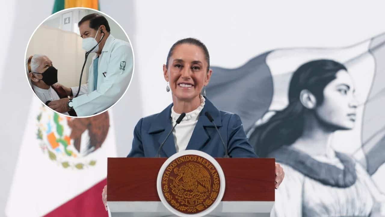 Sheinbaum destaca récord de formación y contratación de médicos del IMSS