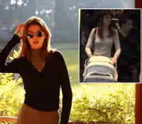 Captan a Valentina Gilabert con su novio y cuidando a la hija de su agresora