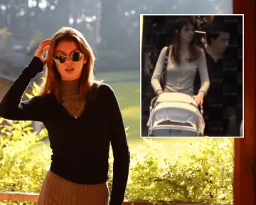 Captan a Valentina Gilabert con su novio y cuidando a la hija de su agresora