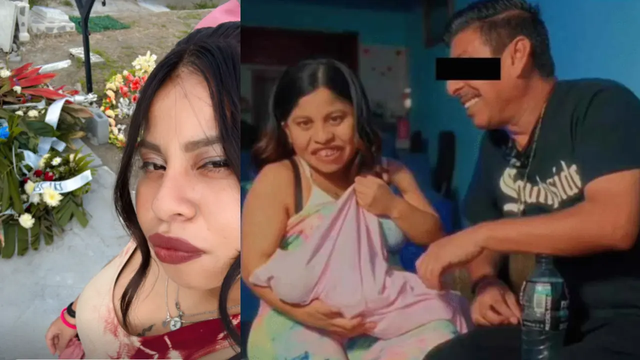Lupita Tiktok comparte una foto en la tumba de su bebé, Karely Yamileth