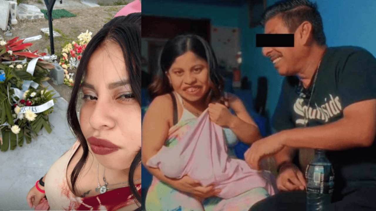Lupita Tiktok comparte una foto en la tumba de su bebé, Karely Yamileth