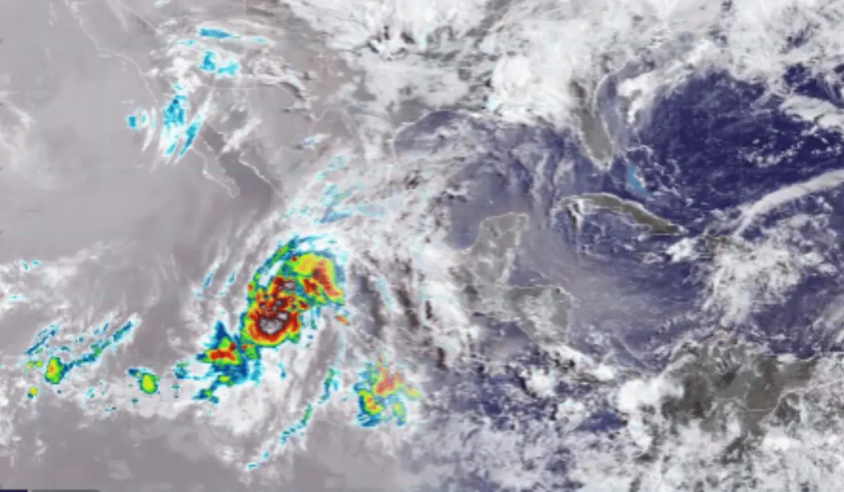 Se forma la tormenta tropical Alvin en el Océano Pacífico