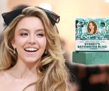 Sydney Sweeney lanza jabón hecho con el agua que utiliza para bañarse