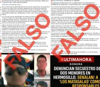 Desmiente Fiscalía supuestos levantones de menores en Hermosillo y Guaymas