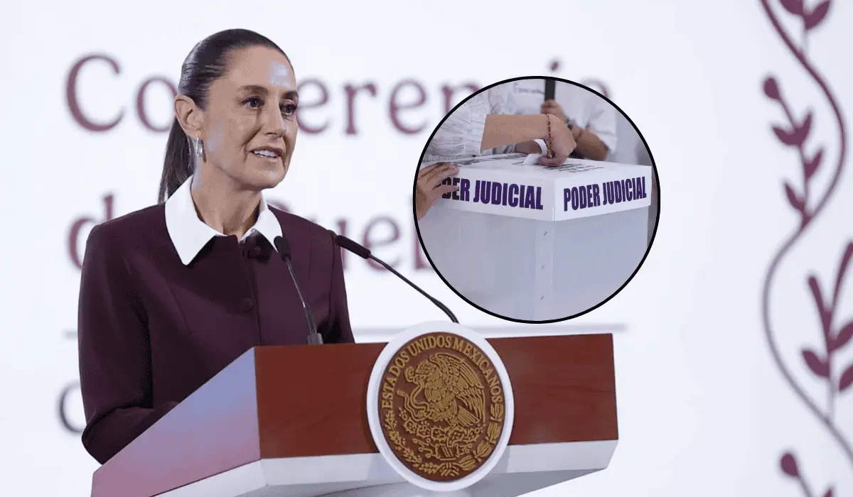 Claudia Sheinbaum llama a salir a votar en elección del Poder Judicial